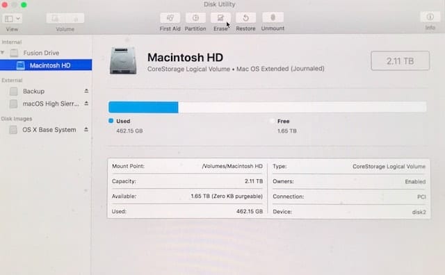 how to create a bootable macos high sierra installer drive