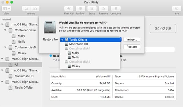 Tech Tip: How to Use the Restore Feature of Disk Utility to Clone a Drive