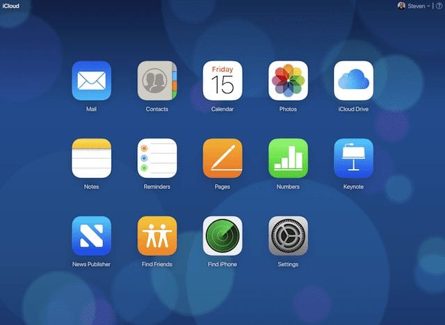 The iCloud Launchpad
