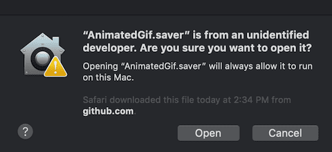 Setting GIF as Animated Desktop BackGround on Mac 