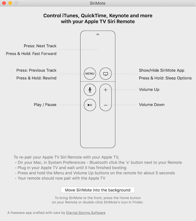 sirimote mac