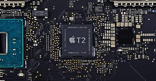 Apple's T2 Security Chip. Image via WikiBlog.info