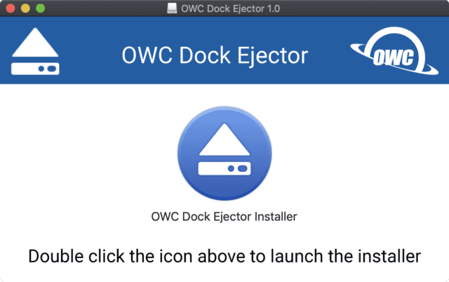 owc dock ejector