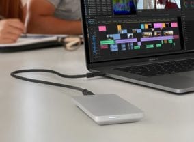 The sleek and fast OWC Envoy Pro EX is a perfect MacBook companion