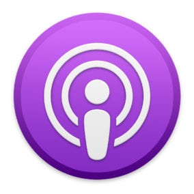 Podcasts app icon.