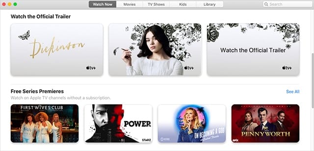 Free shows to online watch on apple tv