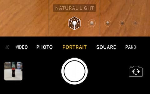 Portrait Mode in the Camera app