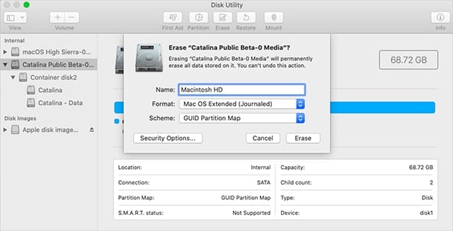 Use the Recovery's Disk Utility to erase the startup drive.