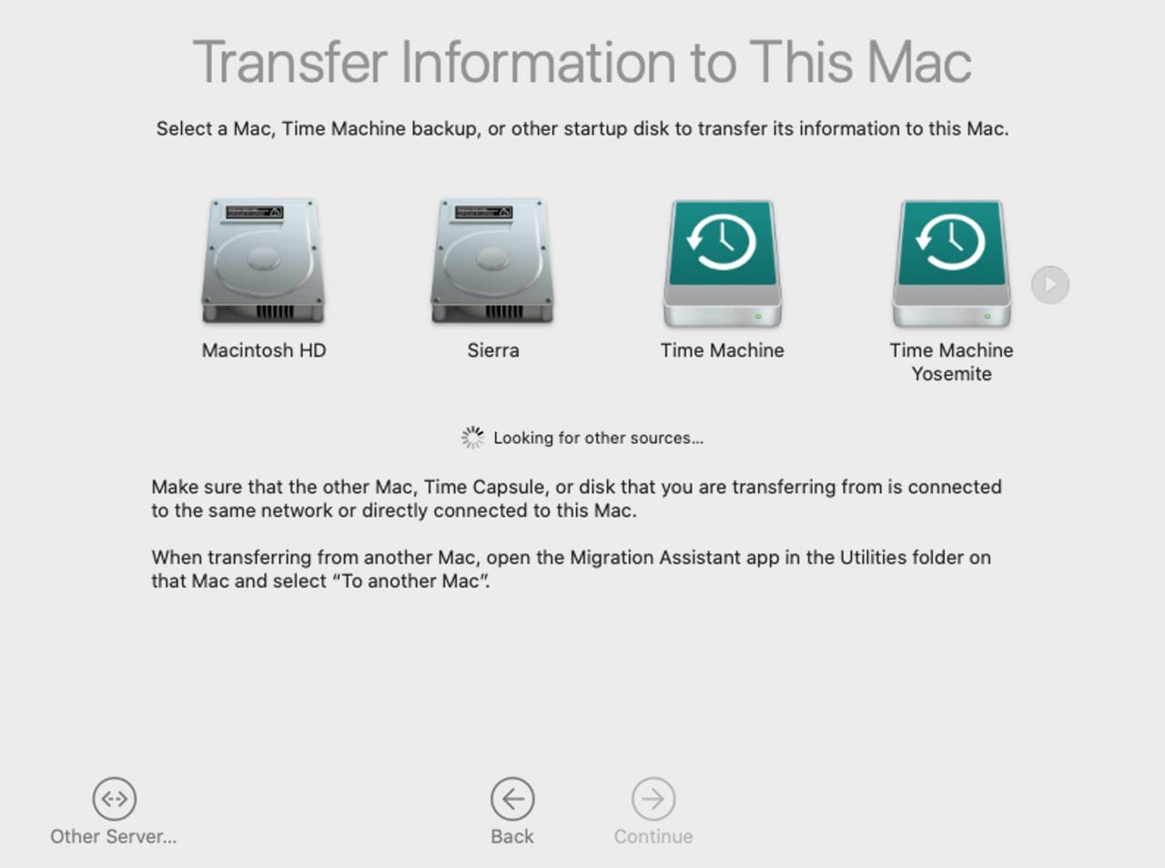 How to Use Migration Assistant with macOS Catalina