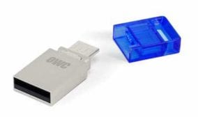Image of a small OWC flash drive