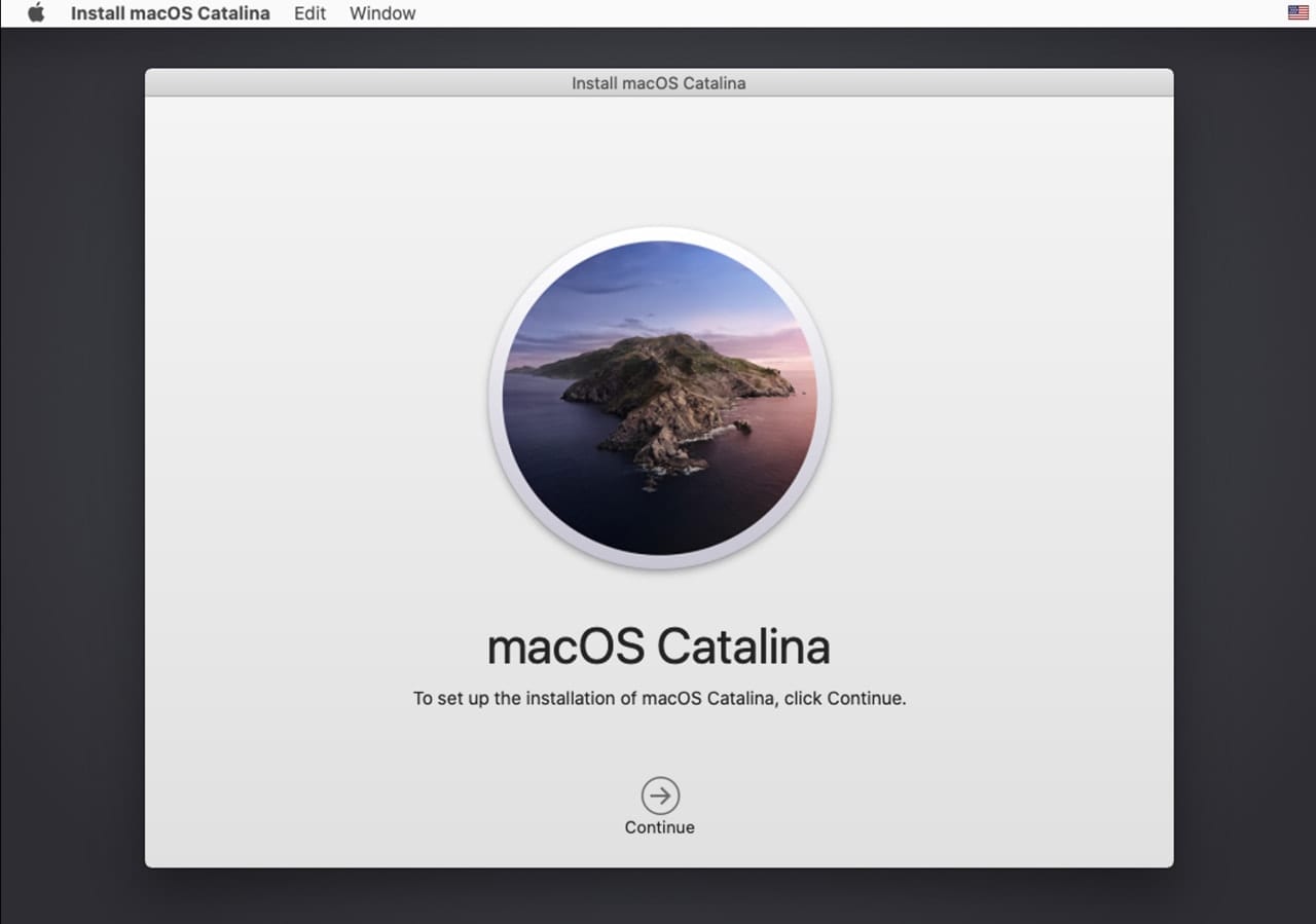 macOS Catalina Installer.