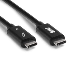 Thunderbolt 3 cable from OWC.