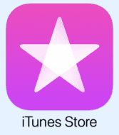 iTunes Sore Icon with text saying "iTunes Store"