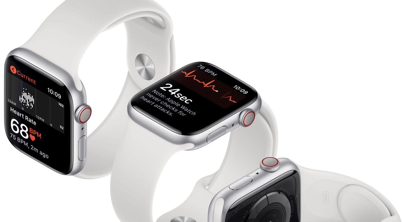 Apple Watch support for ECG is expanded to three new countries. Image via Apple