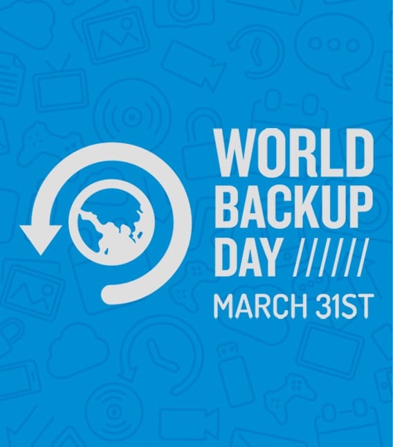 world backup day logo