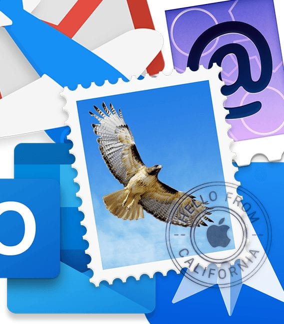 collection of mac mail app icons