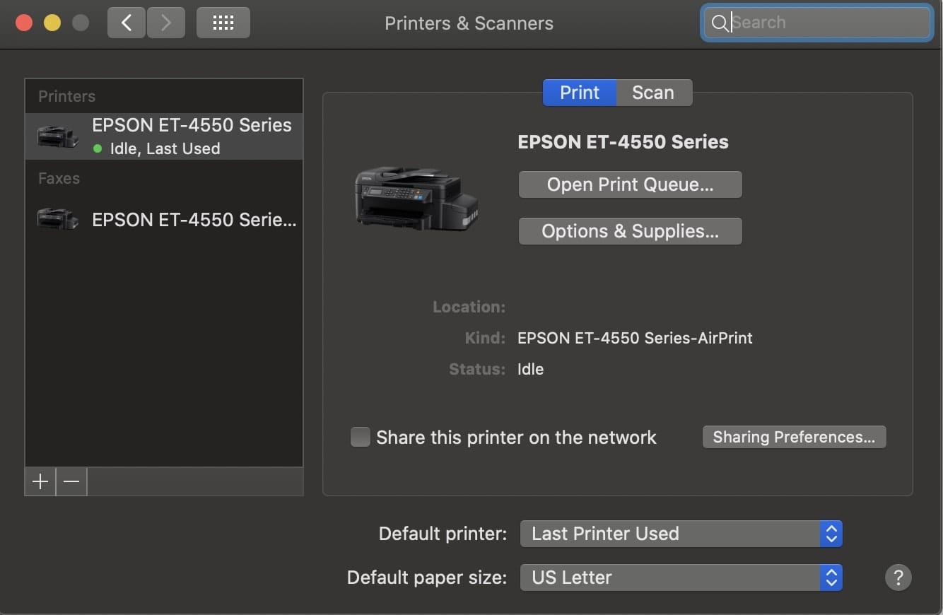 Epson Scan Download Mac Catalina