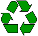 green recycle icon symbol