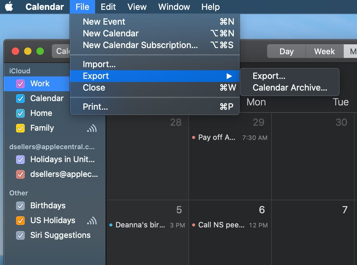 screenshot of macOS calendar app File srcset=