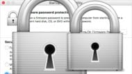 Startup Security Utility window with silver lock icon