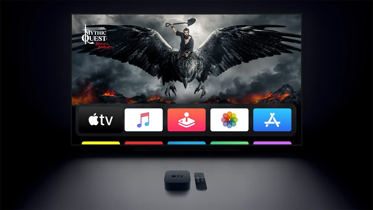 apple tv screen