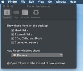 How to Set a Default Folder for a New macOS Finder Window