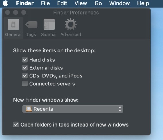 How to Set a Default Folder for a New macOS Finder Window