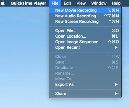 how to record screen on mac sierra