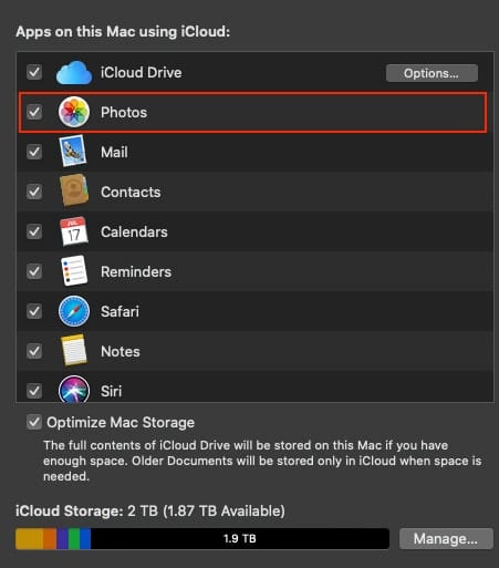 apps using this mac on icloud