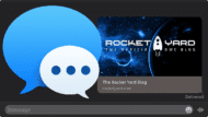 Rocket Yard preview link with messages icon