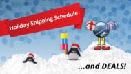 OWC macsales holiday shipping schedule and deals