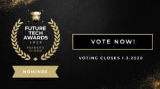 Future Tech Awards reader's Choice 2020 badge