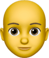 yellow memoji head icon