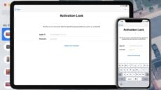 activation lock on an ipad and an iphone