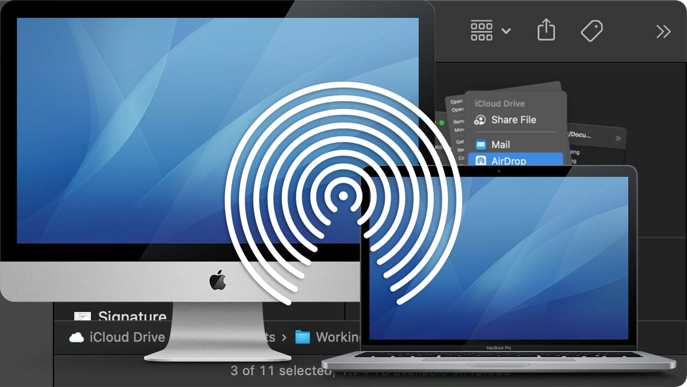 How To Use AirDrop to Transfer Files From One Mac to Another