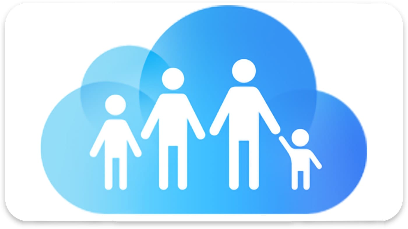 family sharing cloud logo