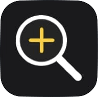 iPhone iOS Magnifier app icon