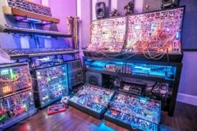 Richard Devine's electronic music studio setup