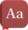 macOS Bog Sur Dictionary Icon