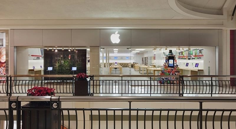 Apple's original store opened in 2001 in Virgina