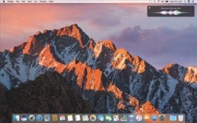 macOS 10.12 "Sierra" desktop