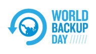world backup day logo