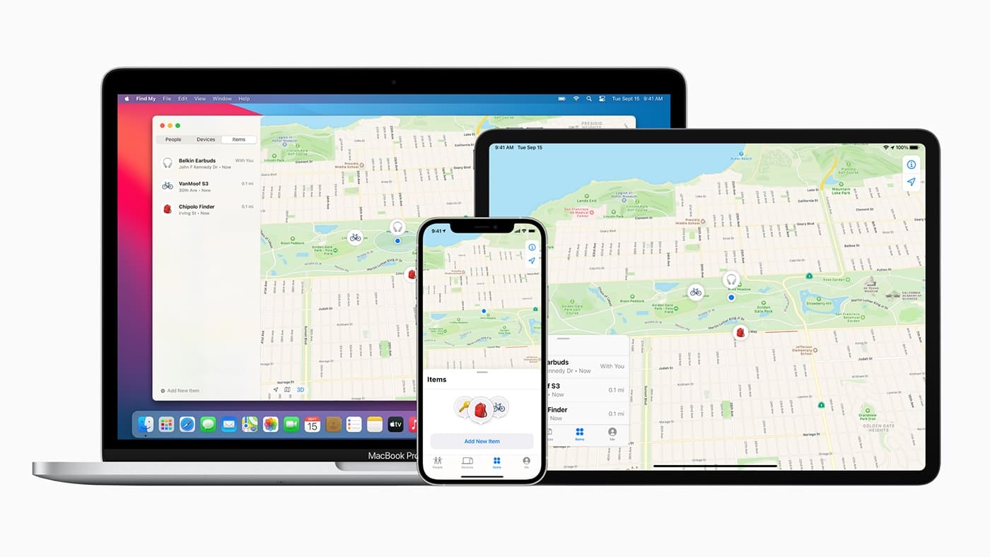 Apple find my network now offers new third party finding experiences macbookpro ipadpro iphone12pro