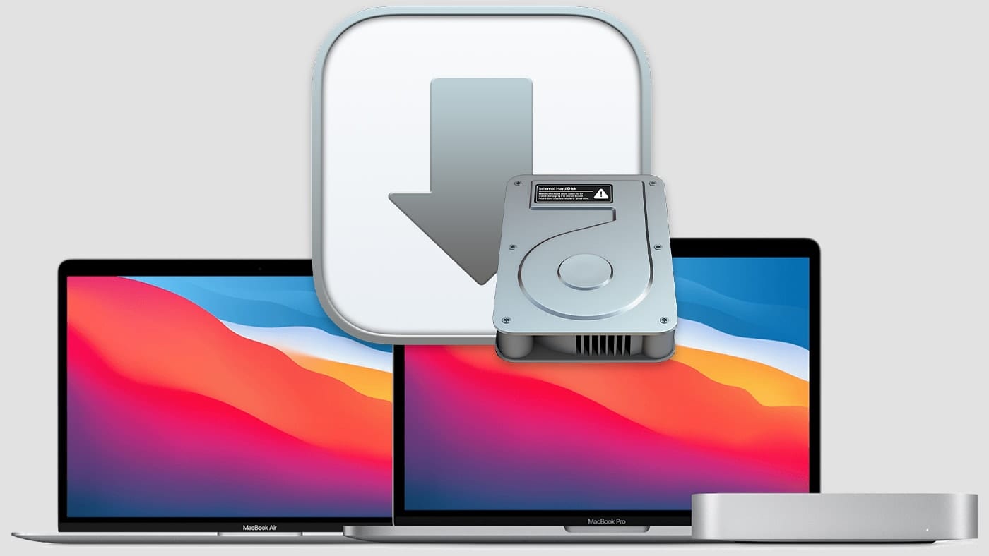 Apple M1 Macs with Big Sur installer icon