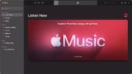 Apple Music app on a Mac