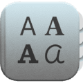 macOS Mac Big Sur 11 Font Book icon