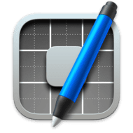 macOS Panel Editor icon 512 x 512