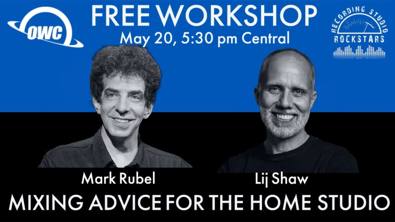 Mixing advice workshop from Lij Shaw and Mrk Rubel