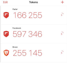 Authenticator apps generate time-based tokens