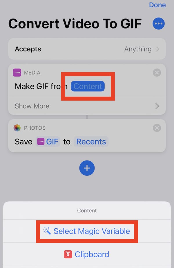 How to convert video to Animated GIF